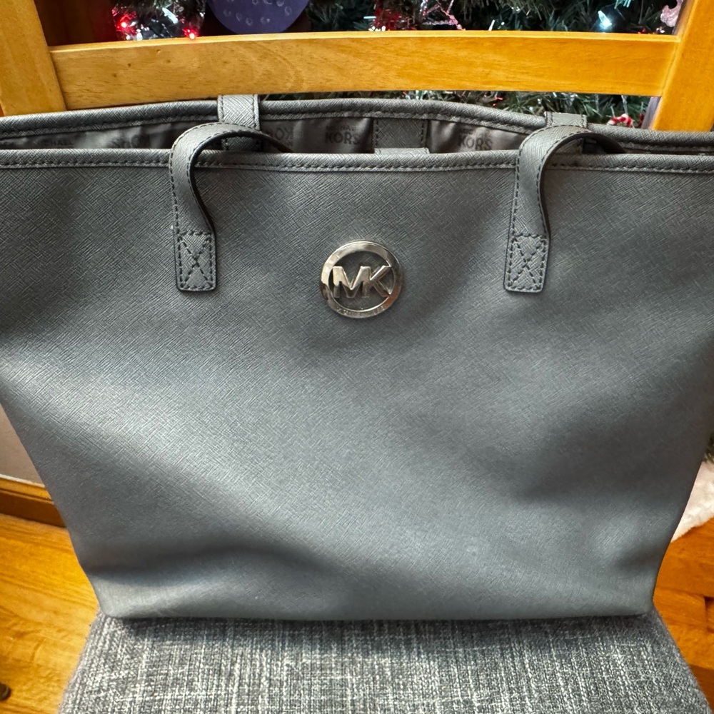 Michael Kors Charcoal Tote Bag
